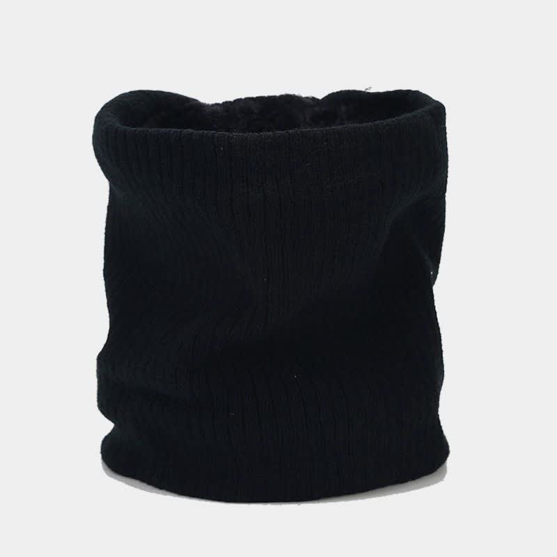 Set di 3 cappelli, sciarpe e guanti in twill tinta unita unisex - image 14