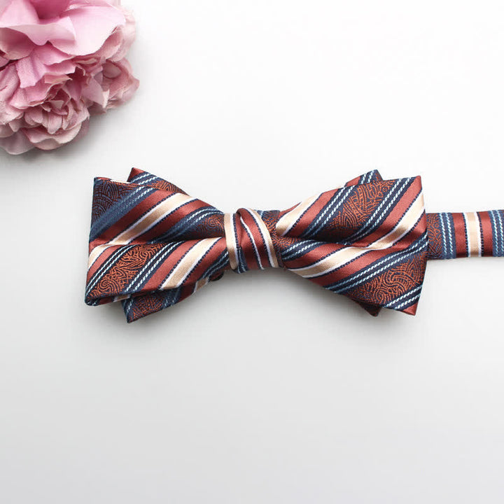 Papillon classico da uomo, formale, stampato - Stile n. 15 - image 16
