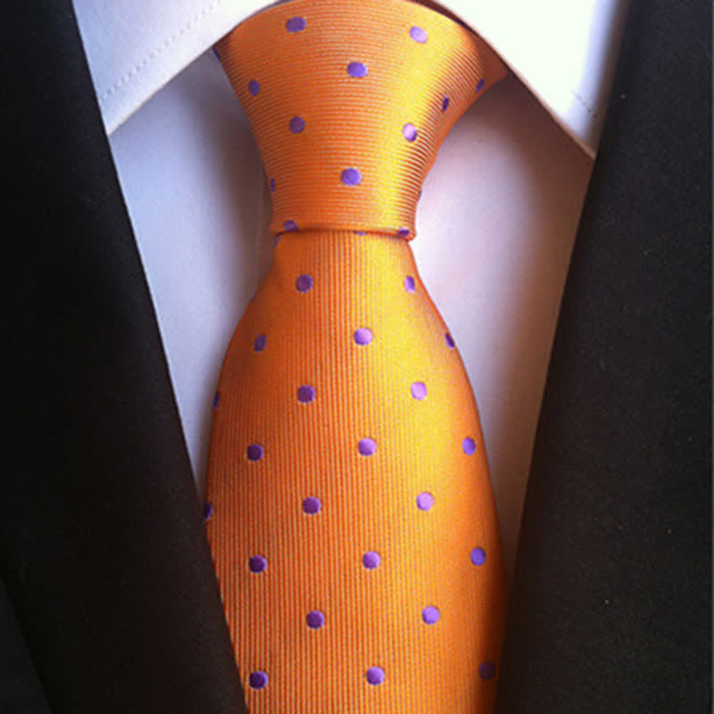 Cravatta a pois da uomo - image 3