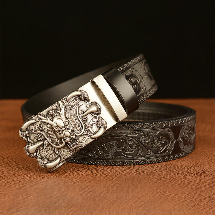 Cintura in pelle Mighty Dragon Claw da uomo - image 19