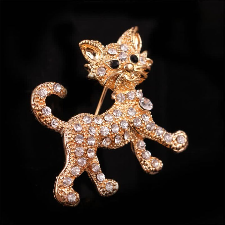 Spilla da donna a forma di gattino carino - image 3