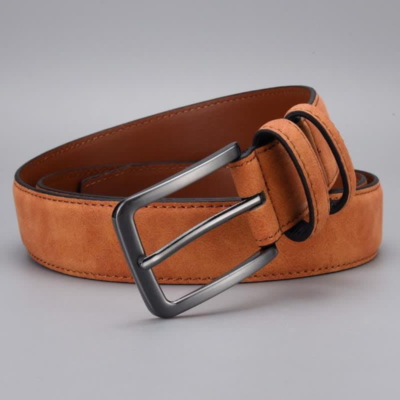 Cintura in pelle PU opaca e robusta da uomo - image 2