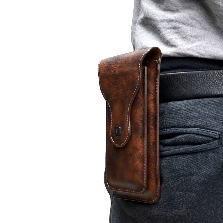 Borsa da cintura con custodia per cellulare a doppio strato con clip magnetica - image 3