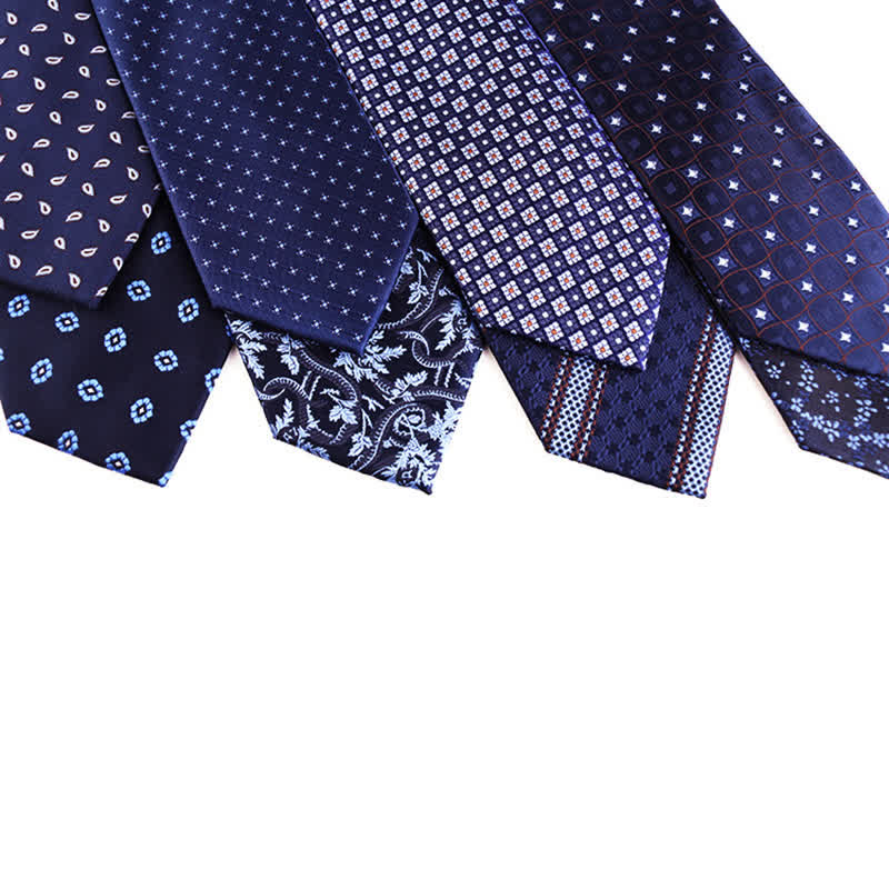 Cravatta da uomo Dynamic Shade of Blue Series - image 1