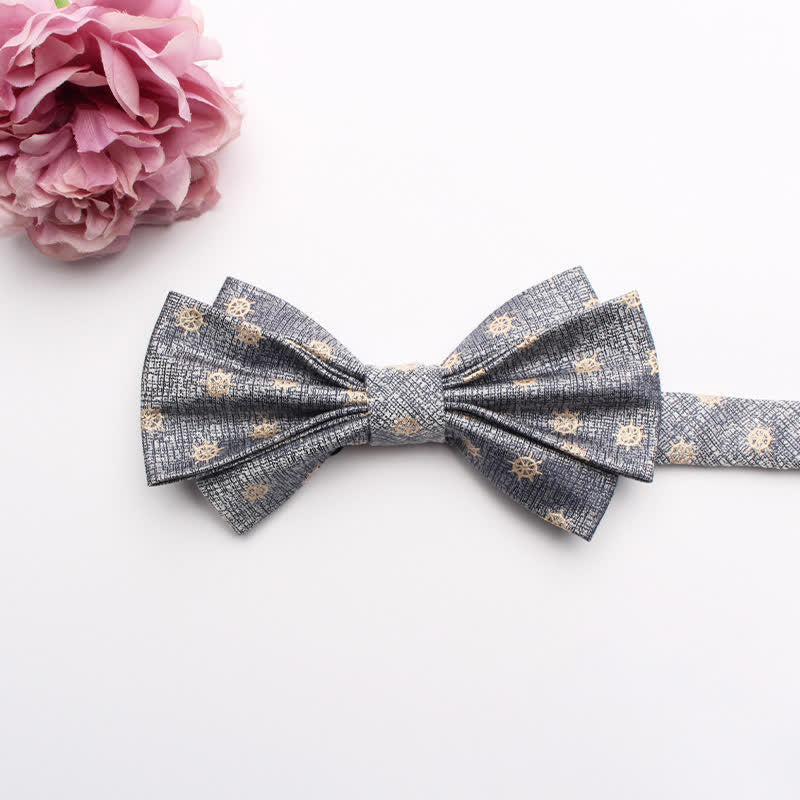 Papillon da uomo con motivo jacquard a fantasia - #16 - image 18